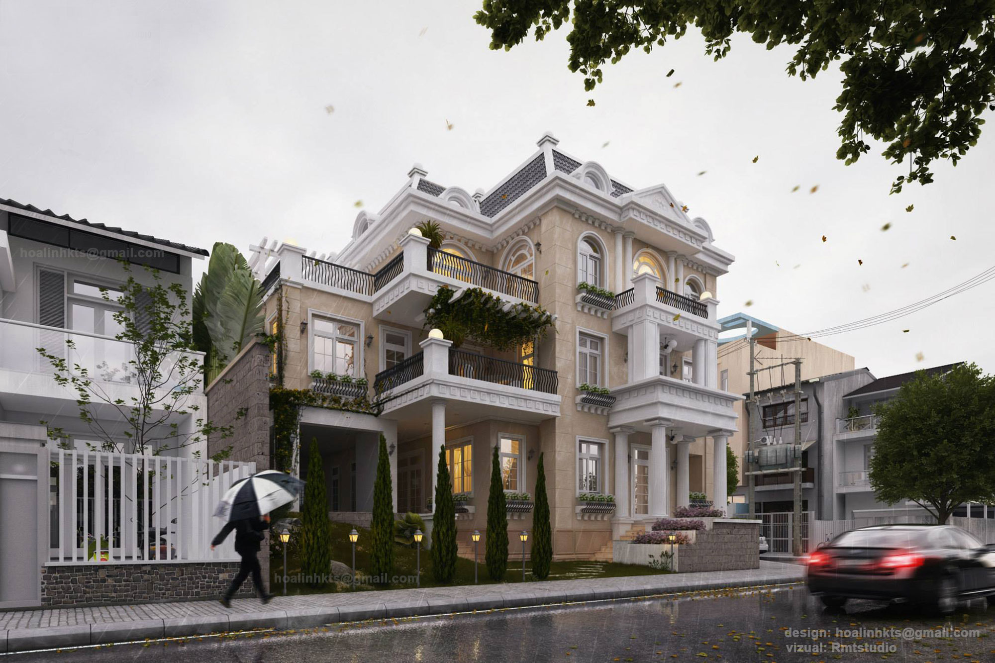 BIỆT THỰ CỔ ĐIỂN THẢO ĐIỀN